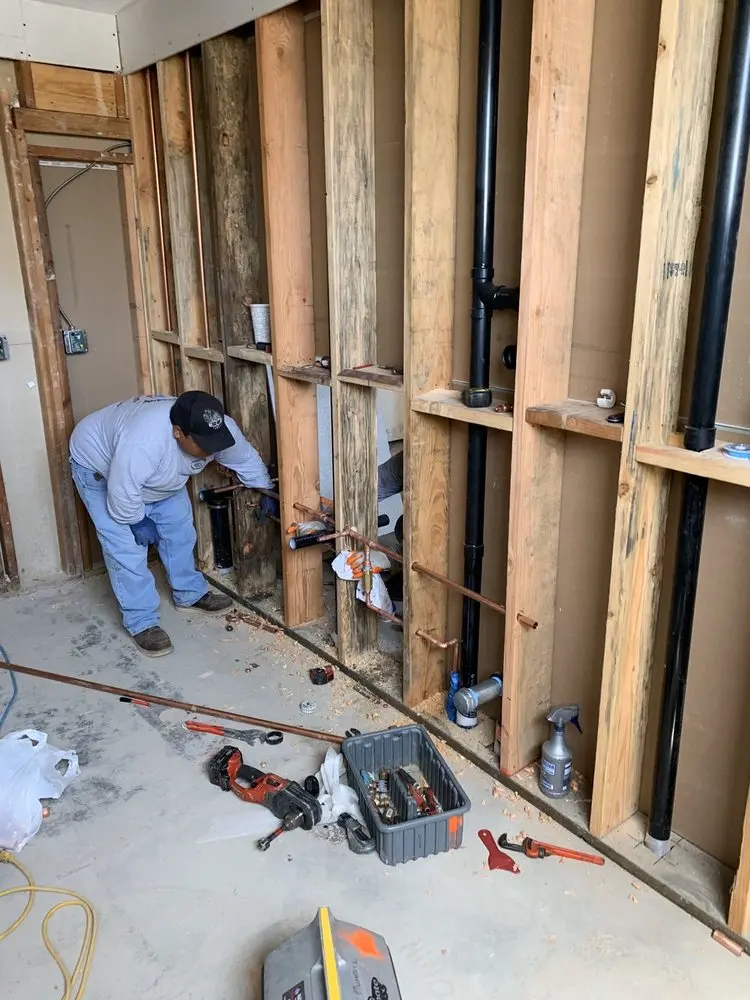 Commercial rough-in plumbing for Water Heater Replacement in Breckenridge